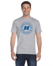 Load image into Gallery viewer, Item HG-BB-517-5 - Gildan Adult 5.5 oz., 50/50 Short Sleeve T-Shirt - Hobgood LLB H  Logo