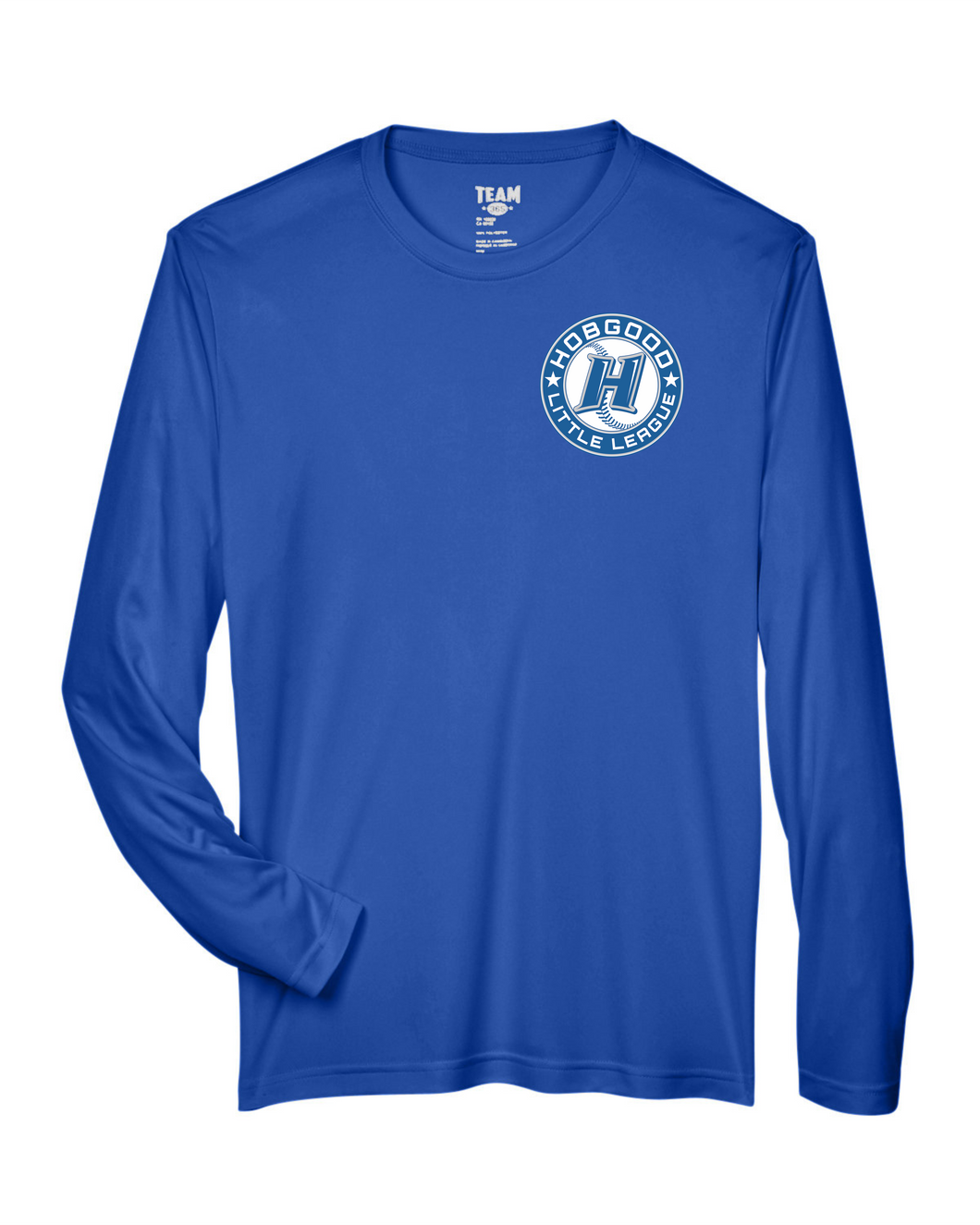 Item HG-BB-624-2 - Team 365 Zone Performance Long-Sleeve T-Shirt - Hobgood Baseball Logo