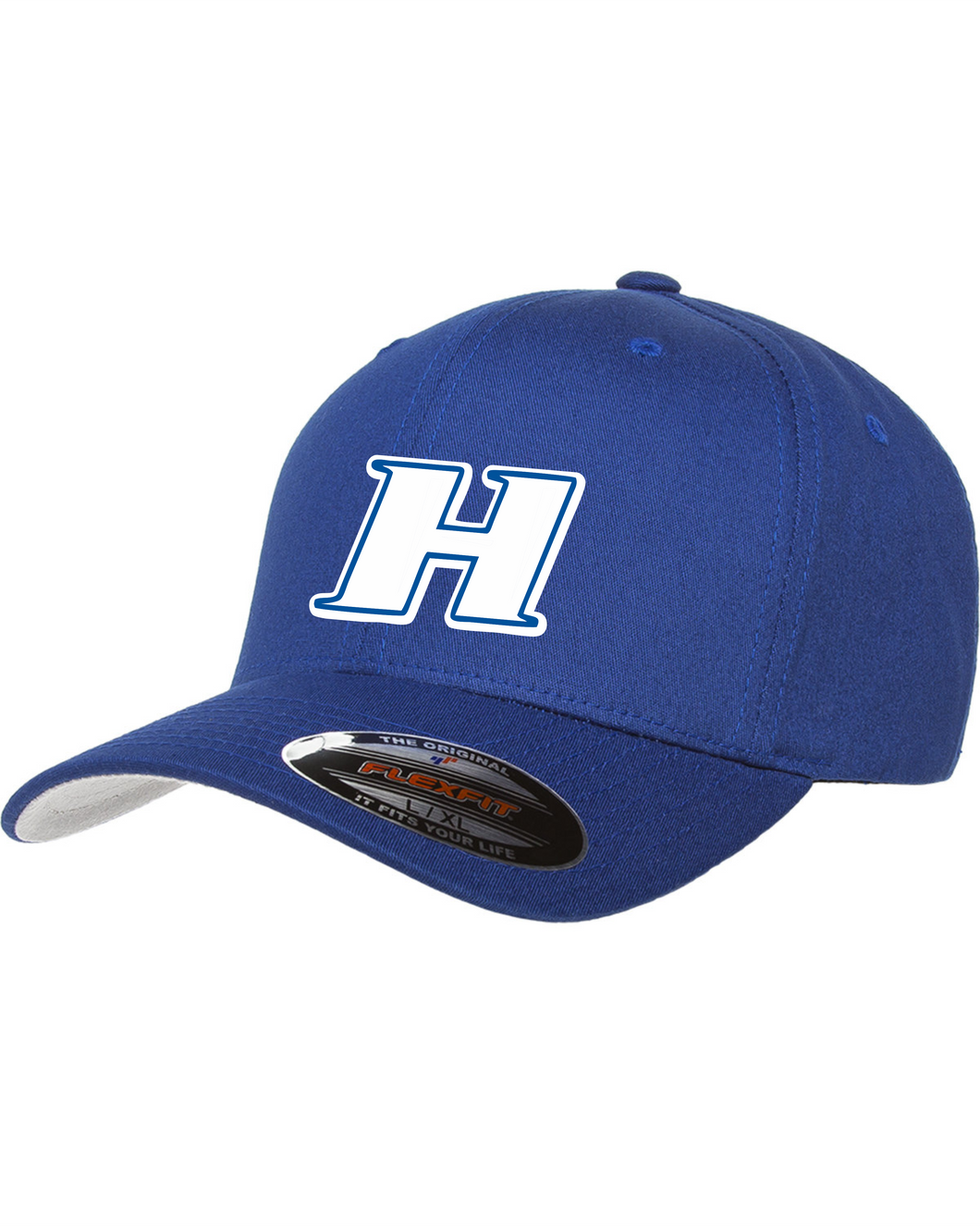HG-AS-902-4 - Flexfit Adult Value Cotton Twill Cap - Hobgood H Logo