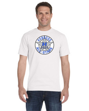 Load image into Gallery viewer, HG-AS-517-31- Gildan Adult 5.5 oz., 50/50 Short Sleeve T-Shirt - Hobgood All-Star Baseball Logo