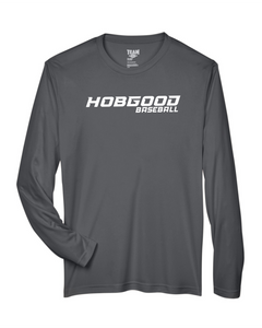 HG-AS-624-21 - Team 365 Zone Performance Long-Sleeve T-Shirt - Hobgood Baseball Logo