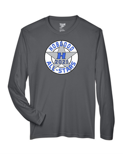 HG-AS-624-31 - Team 365 Zone Performance Long-Sleeve T-Shirt - Hobgood All-Star Baseball Logo