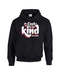 LIB-PTA-306-3 - Gildan-Hoodie - It's Cool To Be Kind Logo
