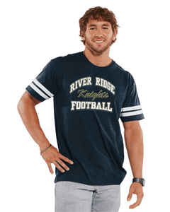 RR-FB-605-8 - LAT Vintage Football Fine Jersey T-Shirt - RR ARCH Football Logo