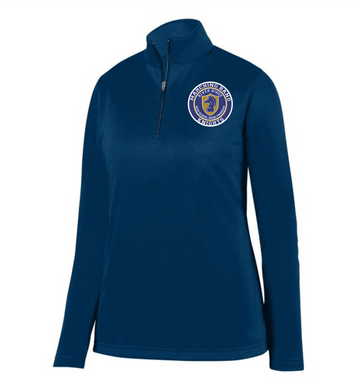 RR-BND-101-2 - Augusta 1/4 Zip Wicking Fleece Pullover - RR Marching Band Logo