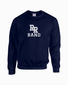 RR-BND-304-3 - Gildan Adult 8 oz., 50/50 Fleece Crew - RR Band Logo