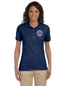 RR-BND-502-2 - Jerzees Adult 5.6 oz. SpotShield™ Jersey Polo - RR Marching Band Logo