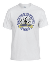 Load image into Gallery viewer, RR-BND-497-11 - Gildan Adult 5.5 oz., 50/50 T-Shirt - RR Band Note Logo