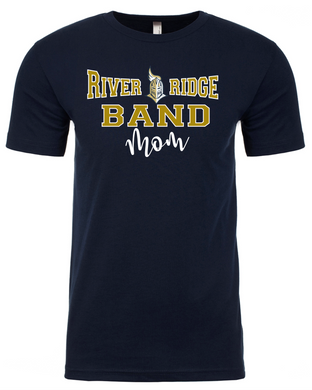 RR-BND-526-6 - Next Level Sueded Crewneck T-Shirt - RR Band Mom Logo