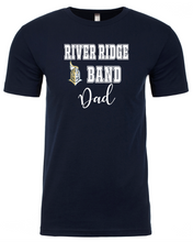 Load image into Gallery viewer, RR-BND-526-7 - Next Level Sueded Crewneck T-Shirt - RR Band Dad Logo