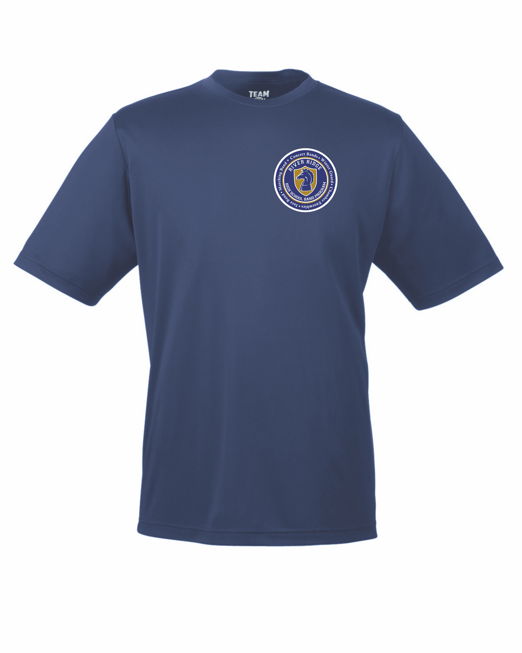 RR-BND-607-1 - Team 365 Zone Performance Short-Sleeve T-Shirt - River Ridge Bands Logo