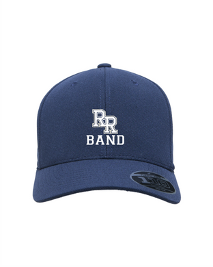 RR-BND-905-3 - Flexfit Adult Cool & Dry Tricot Cap - RR Band Logo