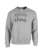 Load image into Gallery viewer, RR-CH-305-1 - Gildan Adult 8 oz., 50/50 Fleece Crew - River Ridge Chorus Logo