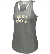 Load image into Gallery viewer, RR-CH-476-1 - Augusta Ladies Lux Tri-Blend Tank - River Ridge Chorus Logo