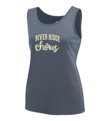 RR-CH-477-1 - Augusta Sportswear Ladies' Training Tank - River Ridge Chorus Logo