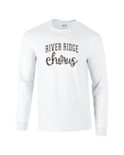 Load image into Gallery viewer, RR-CH-642-1 - Gildan 5.5 oz., 50/50 Long Sleeve T-Shirt -  River Ridge Chorus Logo