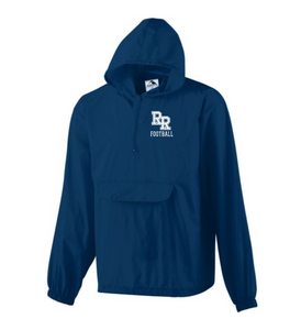 RR-FB-461-1 - Augusta Pullover Rain Jacket In A Pocket - RR Football Logo