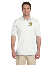 Load image into Gallery viewer, RR-FB-502-1 - Jerzees Adult 5.6 oz. SpotShield™ Jersey Polo - RR Football Logo