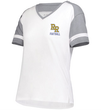 Load image into Gallery viewer, RR-FB-509-1 - Augusta Ladies Short Sleeve Fanatic Tee - RR Football Logo
