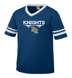 RR-FB-510-3 - Augusta Sleeve Stripe Jersey - KNIGHTS RR Football Logo