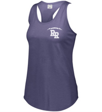 Load image into Gallery viewer, RR-FB-521-9 - Augusta Ladies Lux Tri-Blend Tank - Laces &amp; KNIGHTS Back Logo