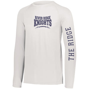 RR-FB-608-13 Team 365 Men's Zone Performance Long-Sleeve T-Shirt - The Ridge Logos