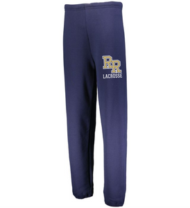 RR-LAX-092-1 - Russell Dri-Power Closed Bottom Sweatpant -  RR Lacrosse Logo