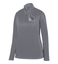 Load image into Gallery viewer, RR-LAX-101-2 - Augusta 1/4 Zip Wicking Fleece Pullover - RR Knights Logo