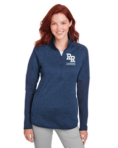 RR-LAX-202-1 - Under Armour Qualifier Hybrid Corporate Quarter-Zip - RR Lacrosse Logo