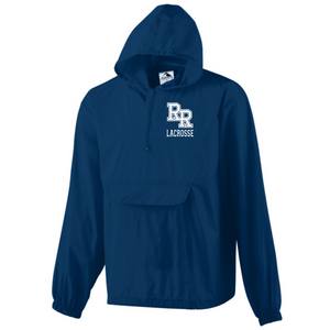 RR-LAX-461-1 - Augusta Pullover Rain Jacket - RR Lacrosse Logo