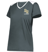 Load image into Gallery viewer, RR-LAX-685-1 - Holloway Ladies Momentum Team Tee - RR Lacrosse Logo