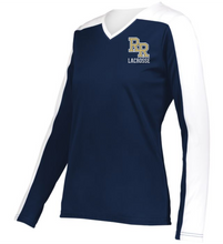Load image into Gallery viewer, RR-LAX-686-1 - Holloway Ladies Momentum Team Long Sleeve Tee - RR Lacrosse Logo