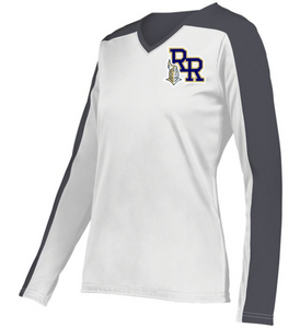 RR-LAX-686-2 - Holloway Ladies Momentum Team Long Sleeve Tee - RR KNIGHTS Logo