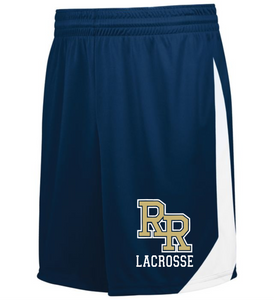 RR-LAX-730-1 - High Five Athletico Shorts (6 1/2 Inch Inseam) - RR Lacrosse Logo