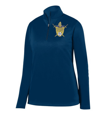 Item RR-SOC-101-1- Augusta 1/4 Zip Wicking Fleece Pullover-RR Lady Knights Soccer Logo