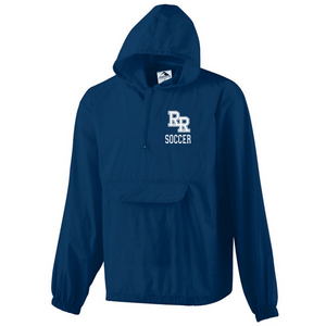 Item RR-SOC-461 - Augusta Pullover Rain Jacket - RR Soccer Logo