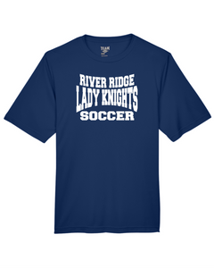 Item RR-SOC-605-2 - Team 365 Zone Performance Short Sleeve T-Shirt - RR KNIGHTS Soccer Logo