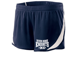 RR-XC-703-1 - Holloway Ladies Lead Shorts - River Ridge KNIGHTS XC Logo