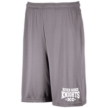 Load image into Gallery viewer, RR-XC-709-1 - Russell DRI-POWER ESSENTIAL PERFORMANCE SHORTS WITH POCKETS - River Ridge KNIGHTS XC Logo