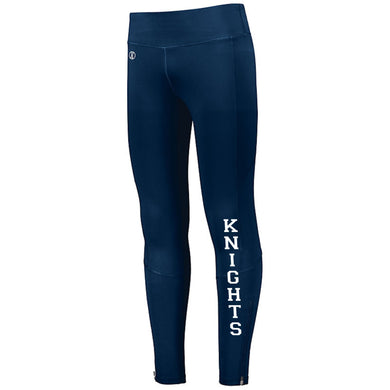RR-XC-720 Holloway LADIES HIGH RISE TECH TIGHTS - Includes Phone Pocket on right thigh - KNIGHTS Logo