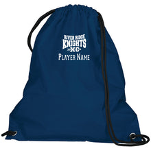 Load image into Gallery viewer, RR-XC-951-1 - Augusta Cinch Bag - River Ridge KNIGHTS XC Logo