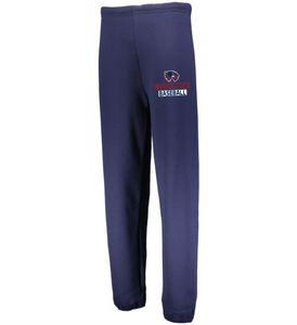 WW-BB-095-1 - Russell Dri-Power Closed Bottom Sweatpant -  Woodstock Baseball Logo