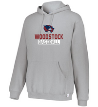 Load image into Gallery viewer, WW-BB-091-1 - Russell Athletic Unisex Dri-Power® Hooded Sweatshirt - Woodstock Baseball Logo