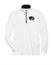 Load image into Gallery viewer, WW-FB-107-1 - UltraClub Cool &amp; Dry Sport Quarter-Zip Pullover - WW Wolverine Logo