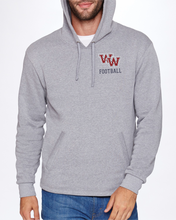 Load image into Gallery viewer, WW-FB-314-2 - Next Level Adult PCH Pullover Hoodie - WW Football Logo