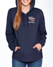 Load image into Gallery viewer, WW-FB-314-2 - Next Level Adult PCH Pullover Hoodie - WW Football Logo