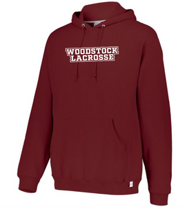 WW-GLAX-091-3 - Russell Athletic Unisex Dri-Power® Hooded Sweatshirt - Woodstock Lacrosse Logo