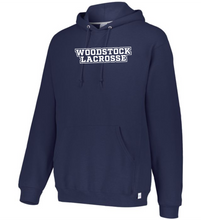 Load image into Gallery viewer, WW-GLAX-091-3 - Russell Athletic Unisex Dri-Power® Hooded Sweatshirt - Woodstock Lacrosse Logo