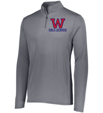 Load image into Gallery viewer, WW-GLAX-201-1 - Augusta Attain Wicking 1/4 Zip Pullover - Woodstock Girls Lacrosse Logo