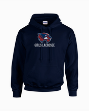 Load image into Gallery viewer, WW-GLAX-301-2 - Gildan-Hoodie - Wolverine Girls Lacrosse Logo